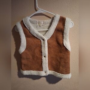 Btween Faux Swede Fall Vets Sherpa Lined XL